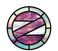 (image for) Alphabet suncatcher Z