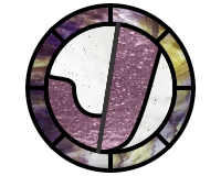 (image for) Alphabet suncatcher J