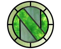 (image for) Alphabet suncatcher N