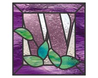 (image for) Alphabet vines "W" 3