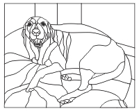 Angel Labradore on pillow 2 (image for) Angel Labradore on pillow 2