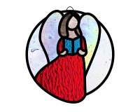 (image for) Angel ornaments 2 round