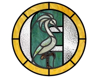 (image for) Animal alphabet - E is for egret, round