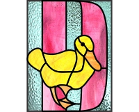 (image for) Animal alphabet - D is for duck, simpler