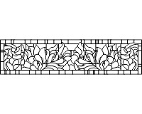 (image for) Art nouveau transom 1 (long)