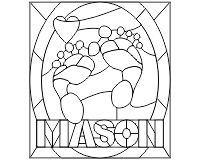 (image for) Memory baby feet Mason