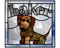 (image for) Baker and dachshound