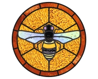 (image for) Bee and honeycomb 1