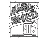(image for) Beer mug Kelly's Shed