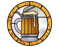 Beer stein round (image for) Beer stein round