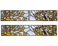 (image for) Birch tree transom