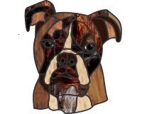 (image for) Boxer 2a (suncatcher pet memorial pattern)