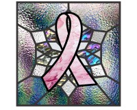 Breast cancer ribbon snowflake var 4 (image for) Breast cancer ribbon snowflake var 4