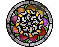 (image for) Butterfly and 9 petal flower and bee mandala