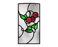 Cabinet - 6 - cherries and leaves kitchen cabinet pattern - 1 (image for) Cabinet - 6 - cherries and leaves kitchen cabinet pattern - 1