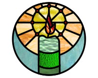 (image for) Candle halo ornament or suncatcher