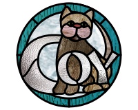 (image for) Coy cat round