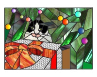 (image for) Christmas cat 2