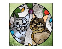 (image for) Christmas cats and lights