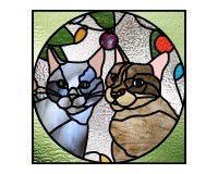 (image for) Christmas cats and lights simpler