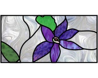 (image for) Clematis vine trellis upper right