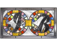 (image for) Double wedding ring with initials J and B