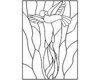 (image for) Dove flame abstract 3