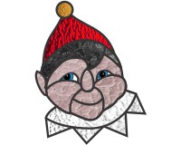 (image for) Elf, Santa's helper, suncatcher 1