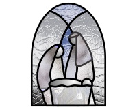 (image for) Easy nativity suncatcher simpler still