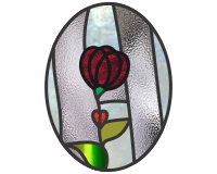 (image for) Easy oval alphabet "H"