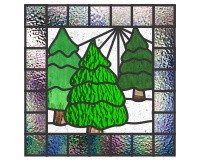 (image for) Christmas - Easy stained glass trees-2