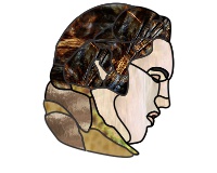 Elvis, suncatcher (image for) Elvis, suncatcher