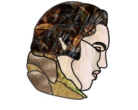 Elvis, suncatcher variation 1, even simpler (image for) Elvis, suncatcher variation 1, even simpler