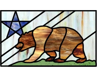 Flag california (black bear) (image for) Flag california (black bear)