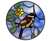 (image for) Flower and bird round simpler 1