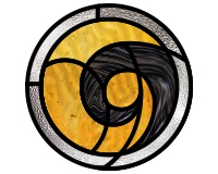 (image for) Full moon halloween spiral