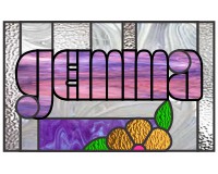 (image for) Gemma, given name, var 2, contemporary font