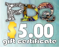 Gift Certificate for $ 5.00 (image for) Gift Certificate for $ 5.00