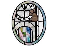 (image for) Hickory, dickory, dock, mouse and letter H, pattern