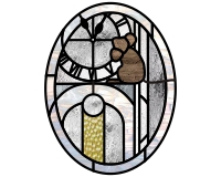 (image for) Hickory, dickory, dock, mouse and letter I, clock pattern