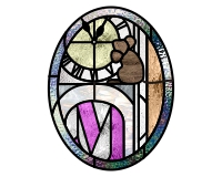 (image for) Hickory, dickory, dock, mouse and letter M