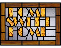 (image for) Home sweet home text
