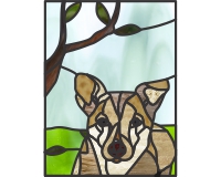 (image for) Lynee new dog 1 tree grass b