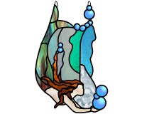 (image for) Mermaid suncatcher 1 (sun catcher)