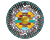 (image for) Native american feather mandala 3