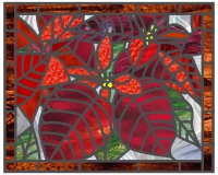 (image for) Pointsettia bouquet 2