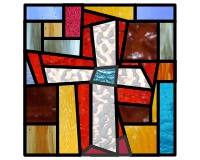 (image for) Quilt 30 - "abstract cross pattern square"