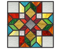 (image for) Quilt 9 - "anybody's star var 1"