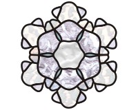 (image for) Real snowflake 6 simpler still, pattern, printable pdf