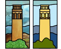 (image for) San Francisco Coit tower simple both